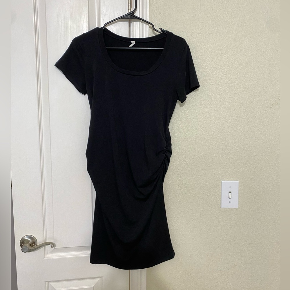 Pinkblush Maternity Black Dress